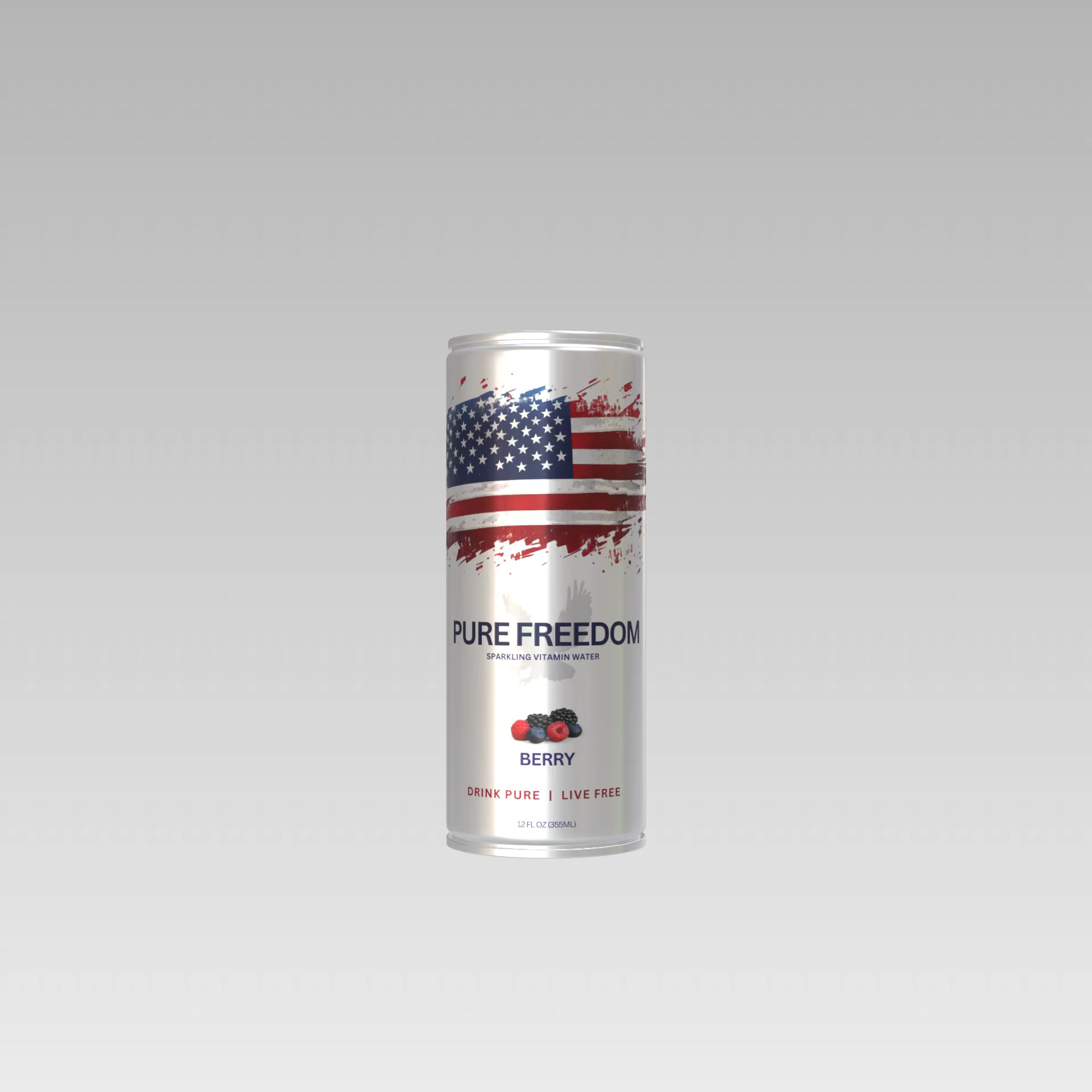 American flag banner